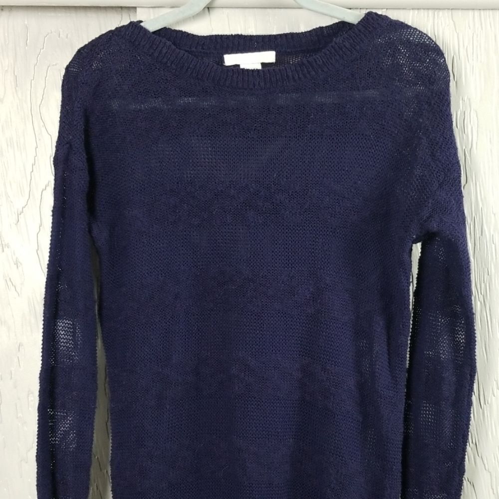 🖤5/$20🖤 DESIGN HISTORY blue knitted sweater